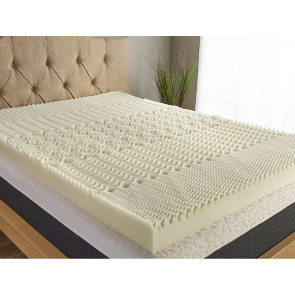 Isotonic 4'' Memory Foam Mattress Topper & Reviews Wayfair